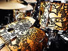 Chad Smith’s Pearl drumkit gets a tattoo
